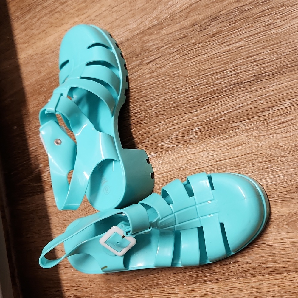 nature breeze jelly shoes